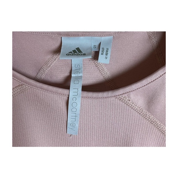 ADIDAS BY STELLA MCCARTNEY BLUSH ATHLETIC TOP - Picture 3 of 3